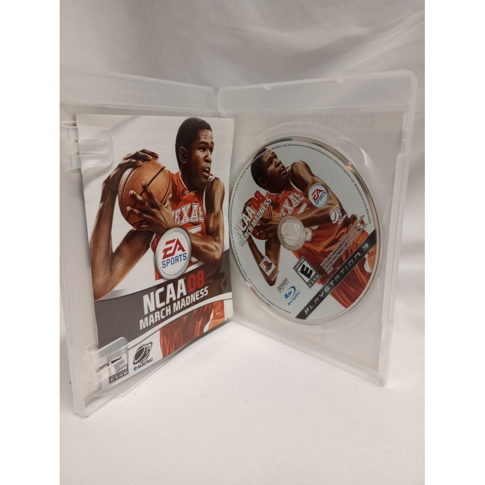 NCAA March Madness 08‎ (Sony PlayStation 3, PS3) Complete With Manual